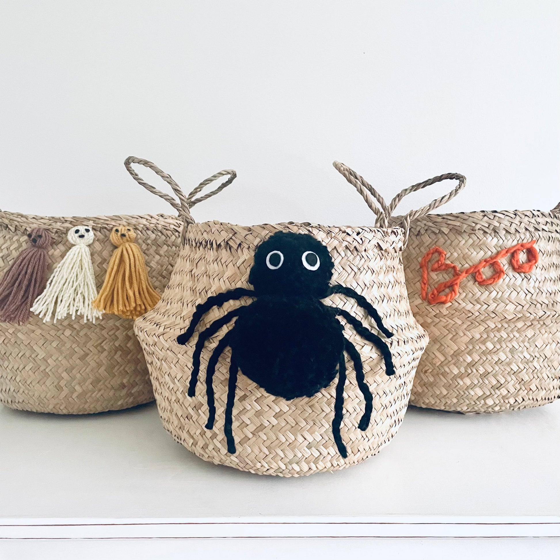 Halloween Boo basket - Medium