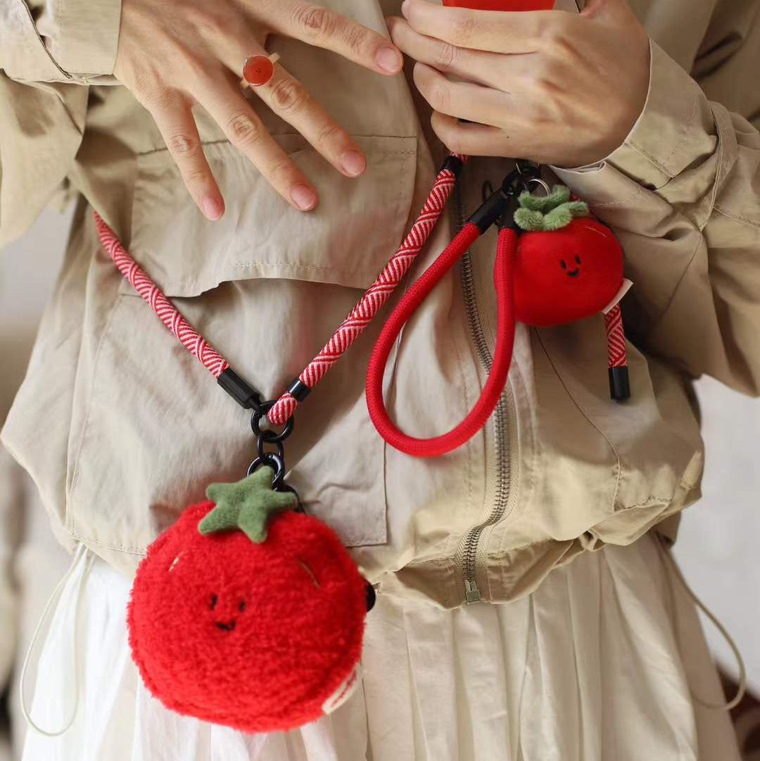 Tomato Mini Bag in Soft Plush Red