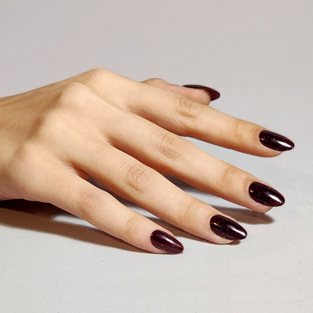 Poison Plum Nail Polish 15ml with Vitamin E and Keratin