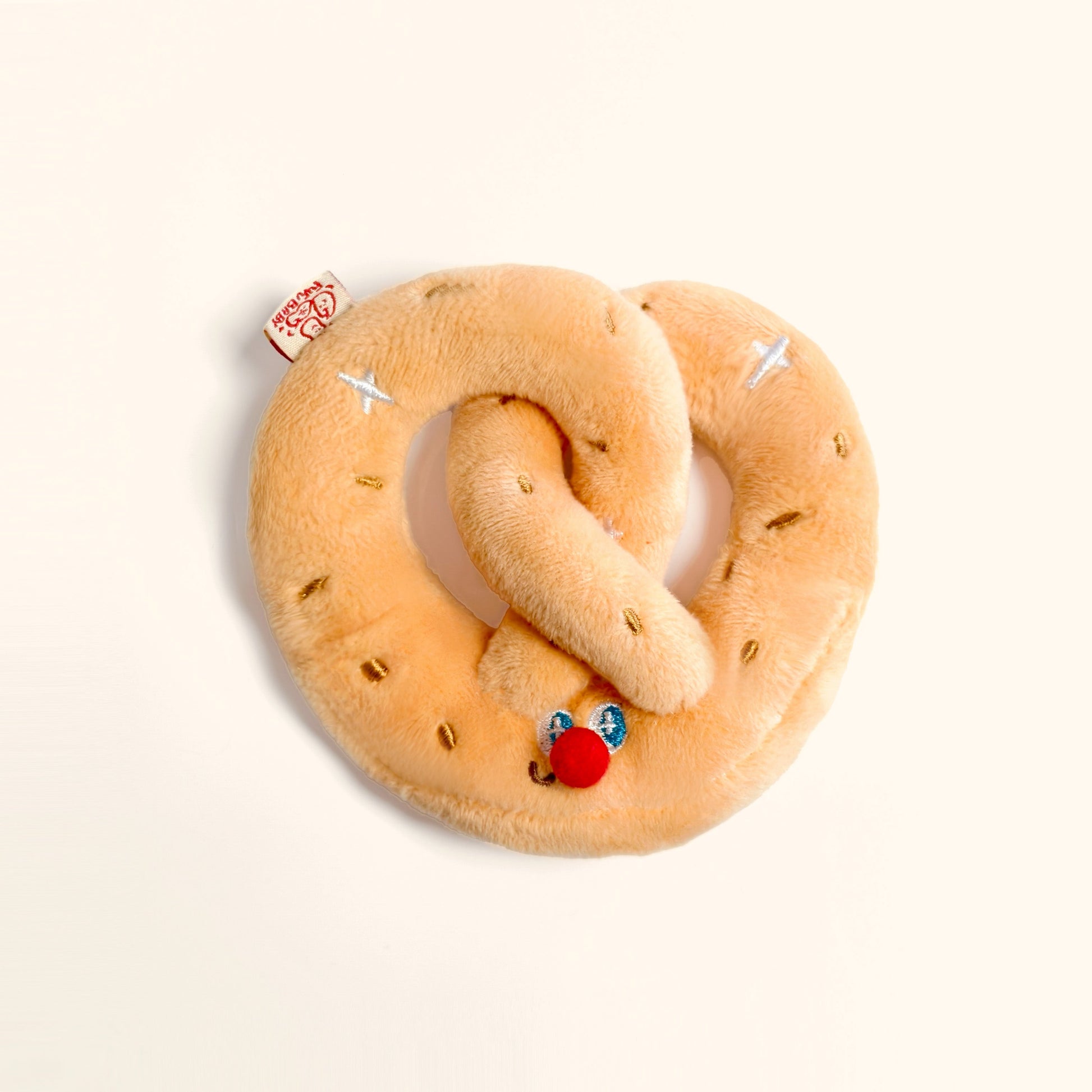 Pretzel Bag Charm Plush Toy