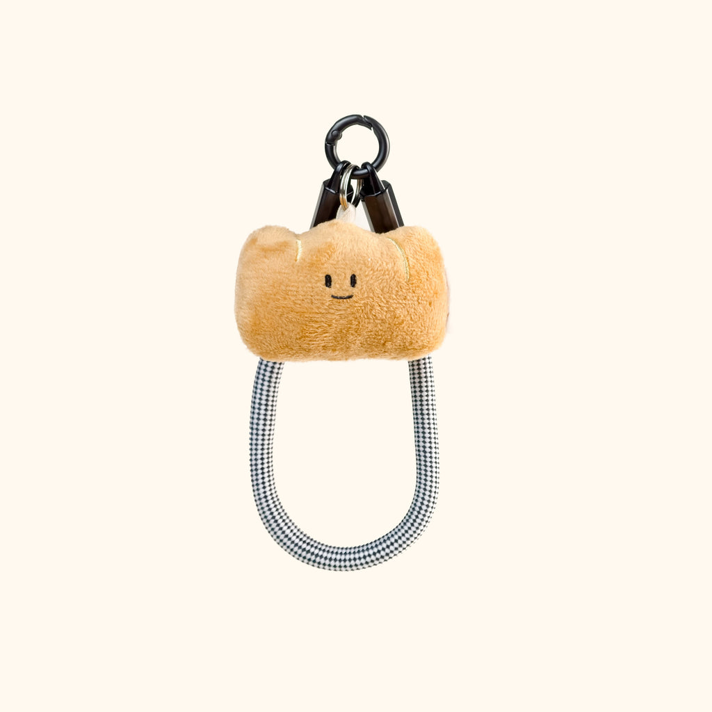 Daily White Bakery Bag Charm Plush Toy