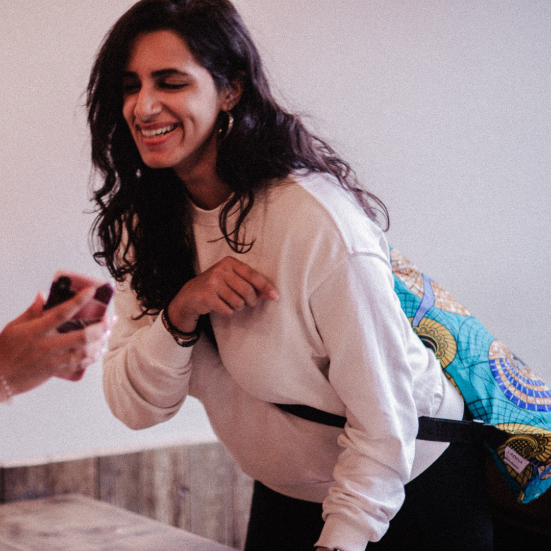 Yoga Bag Nautilus Sky Blue Seashells