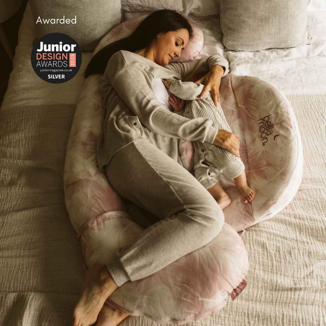 5-in-1 Cocoon Feather Nest Breastfeeding Pillow Set