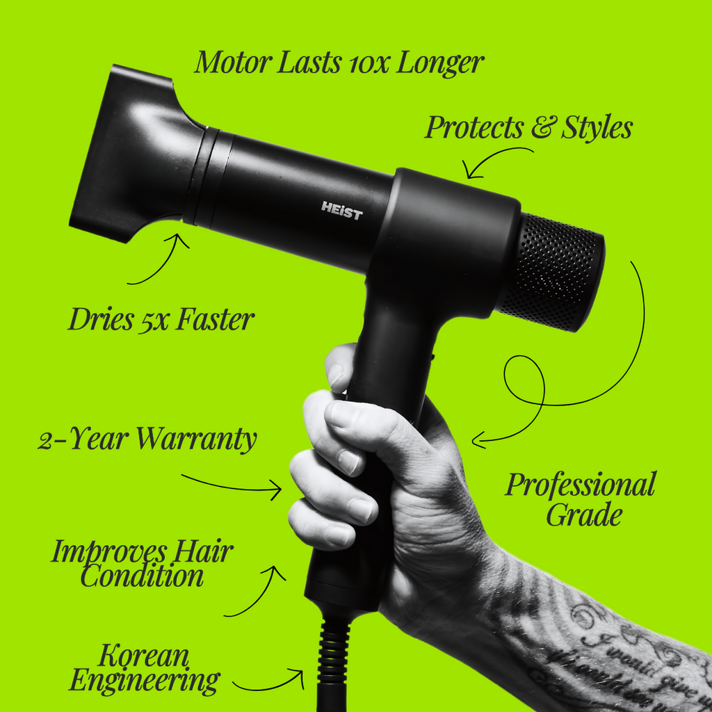 Men's Smart Hair Dryer and Styler All in One Kit