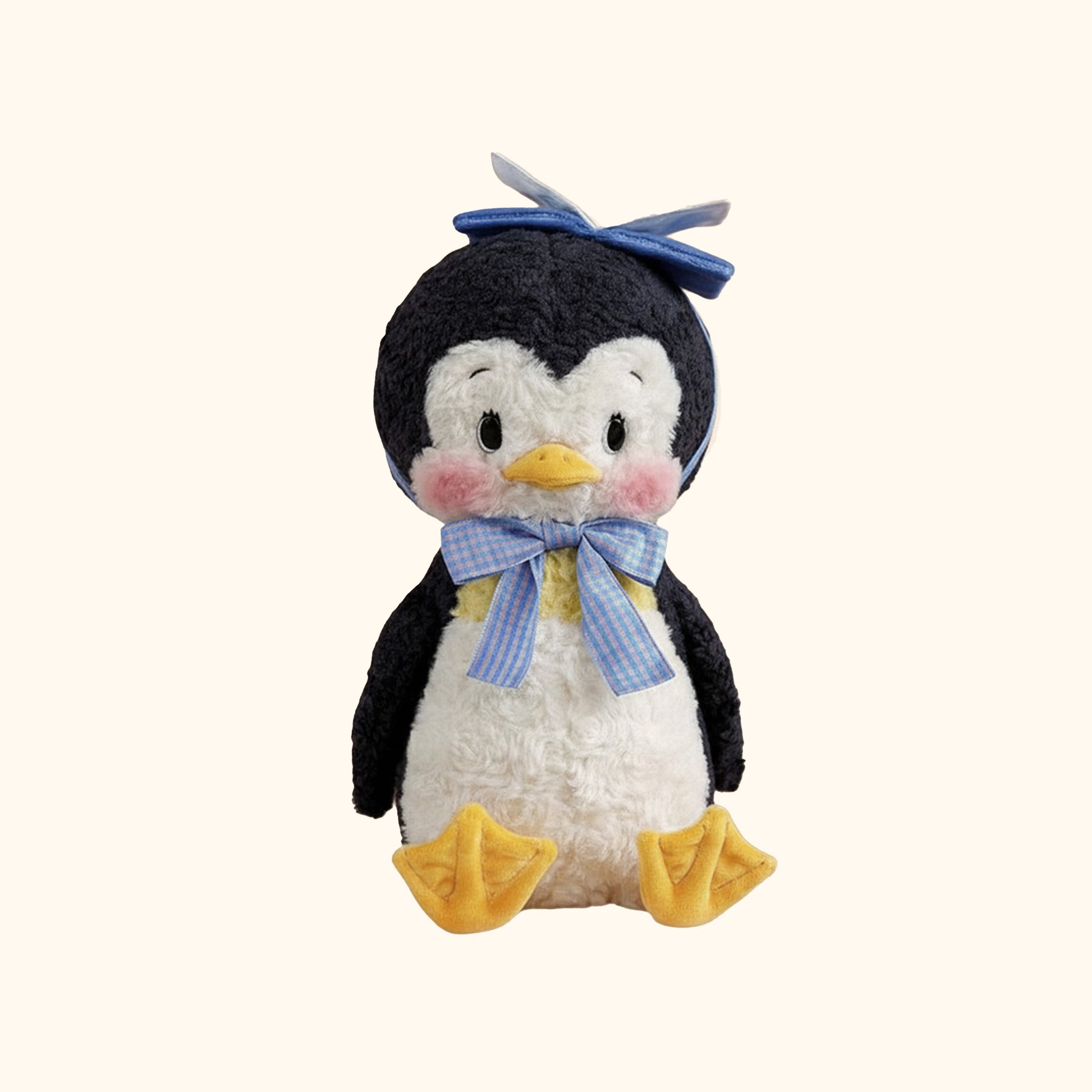 Olly Penguin Plush Toy with Creative Accessories