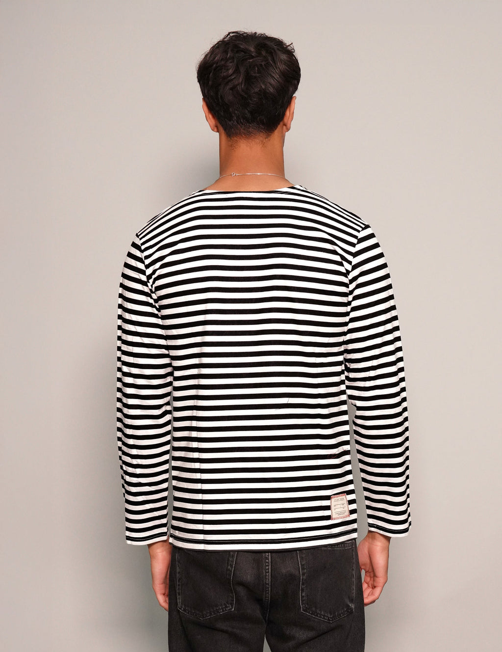 Vintage Black Stripe Long Sleeve T-Shirt