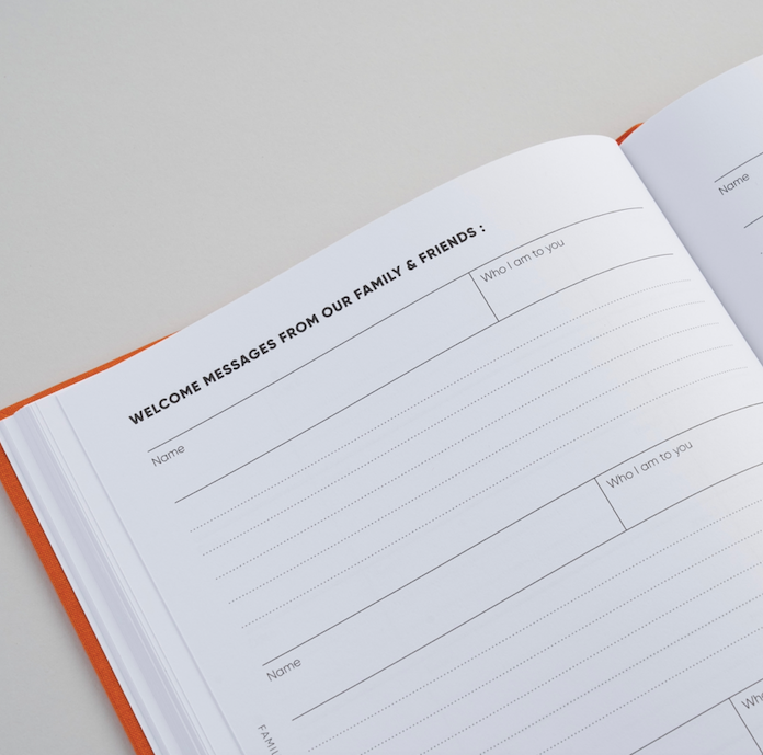 Baby Book of You Record of Your First Year