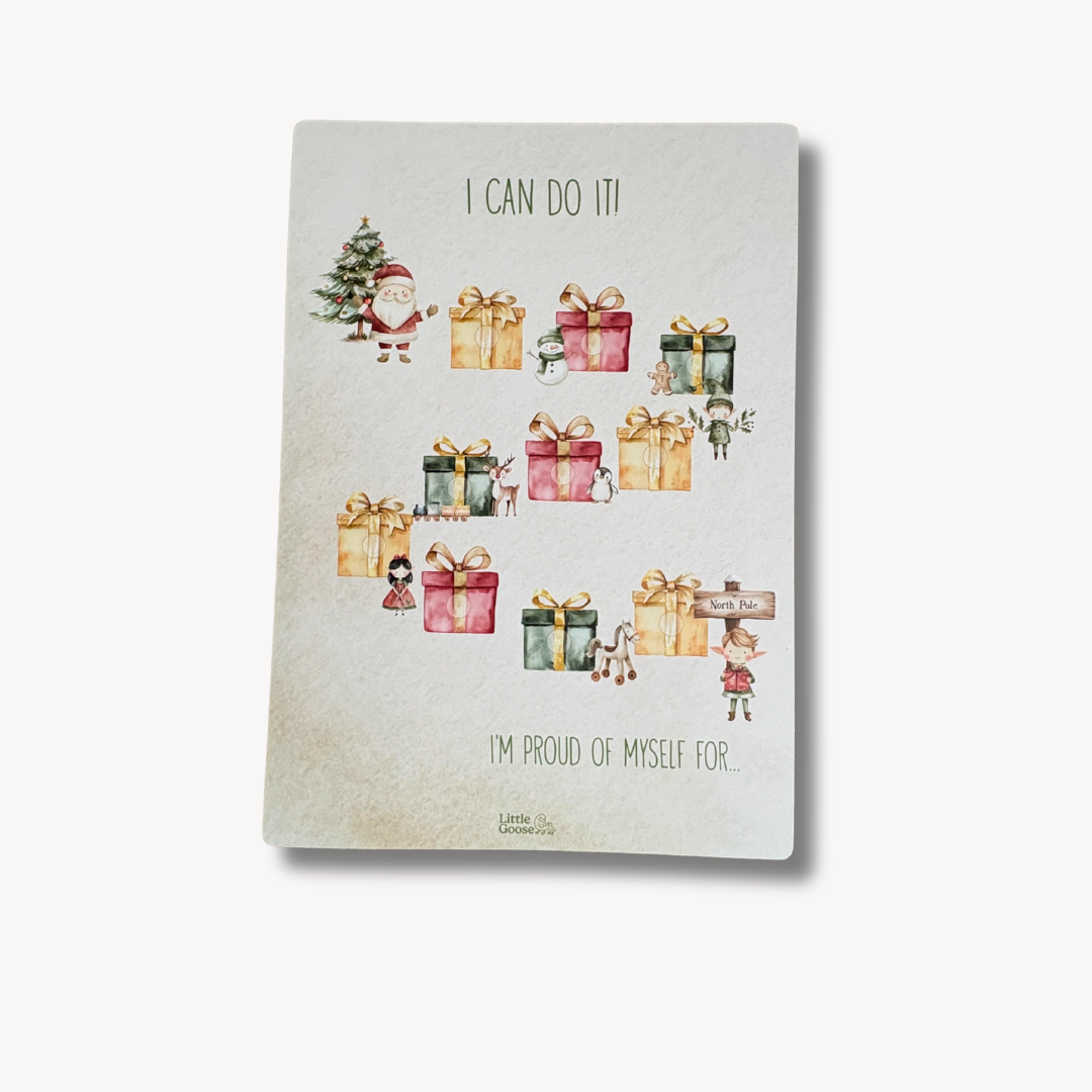 Kids Reward Chart with Glitter Stars