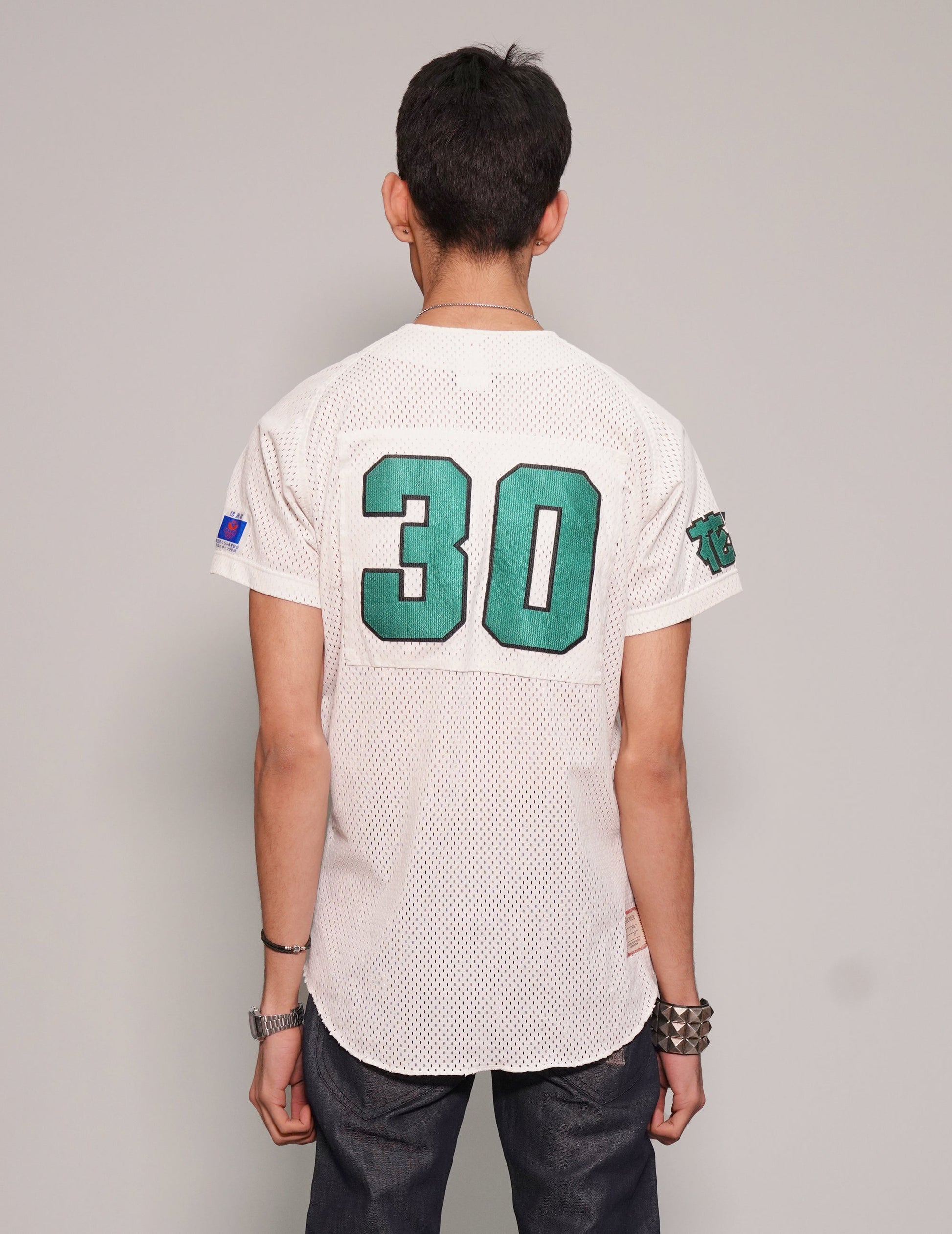 Vintage Japanese Pinstripe Baseball Jersey