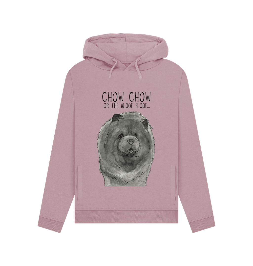 Blue Chow Chow Women's Hoodie The Aloof Floof