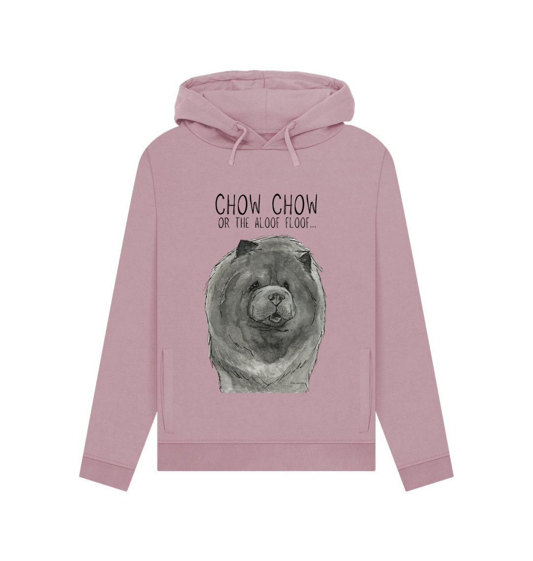Blue Chow Chow Women's Hoodie The Aloof Floof