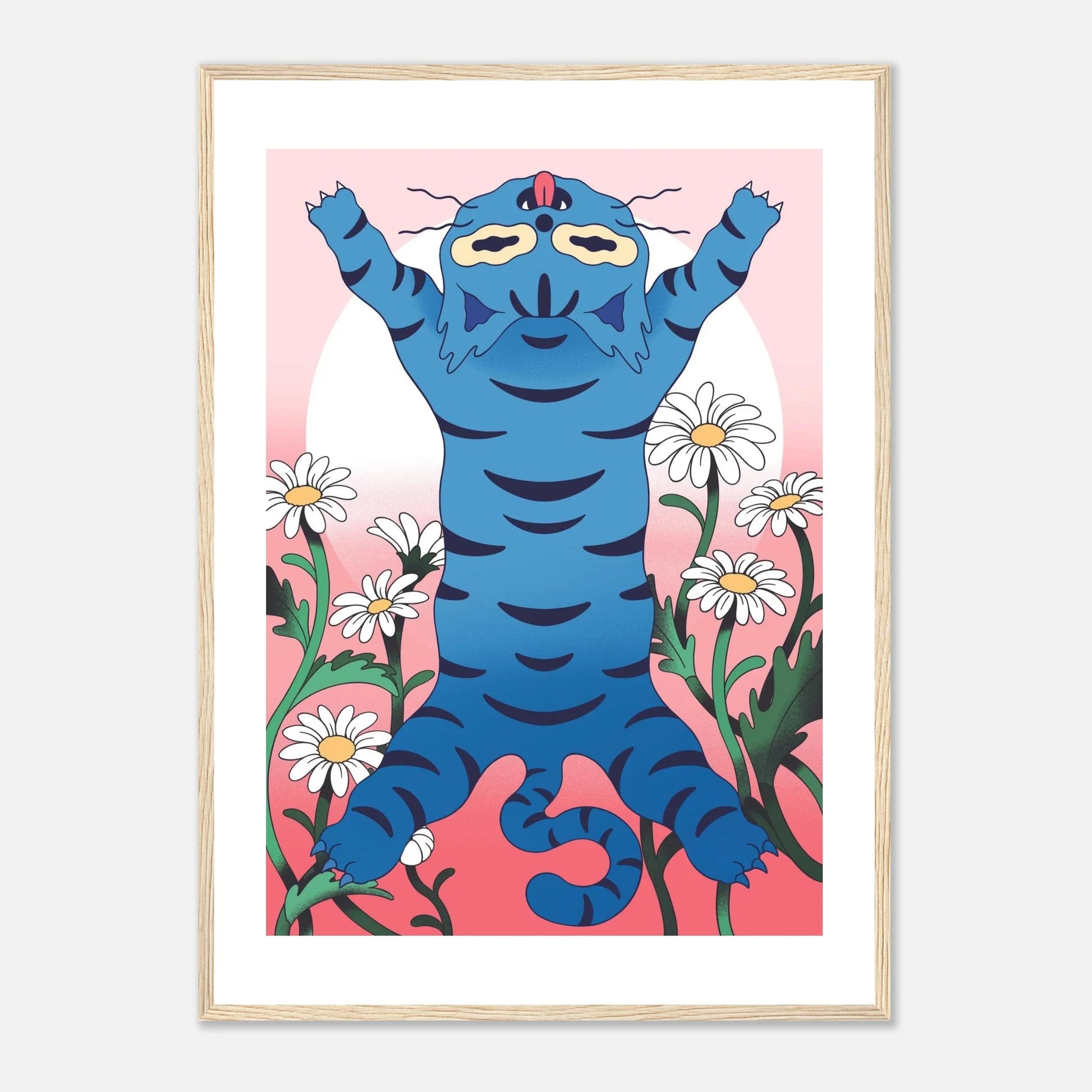 Cat's Whole Life Framed Print