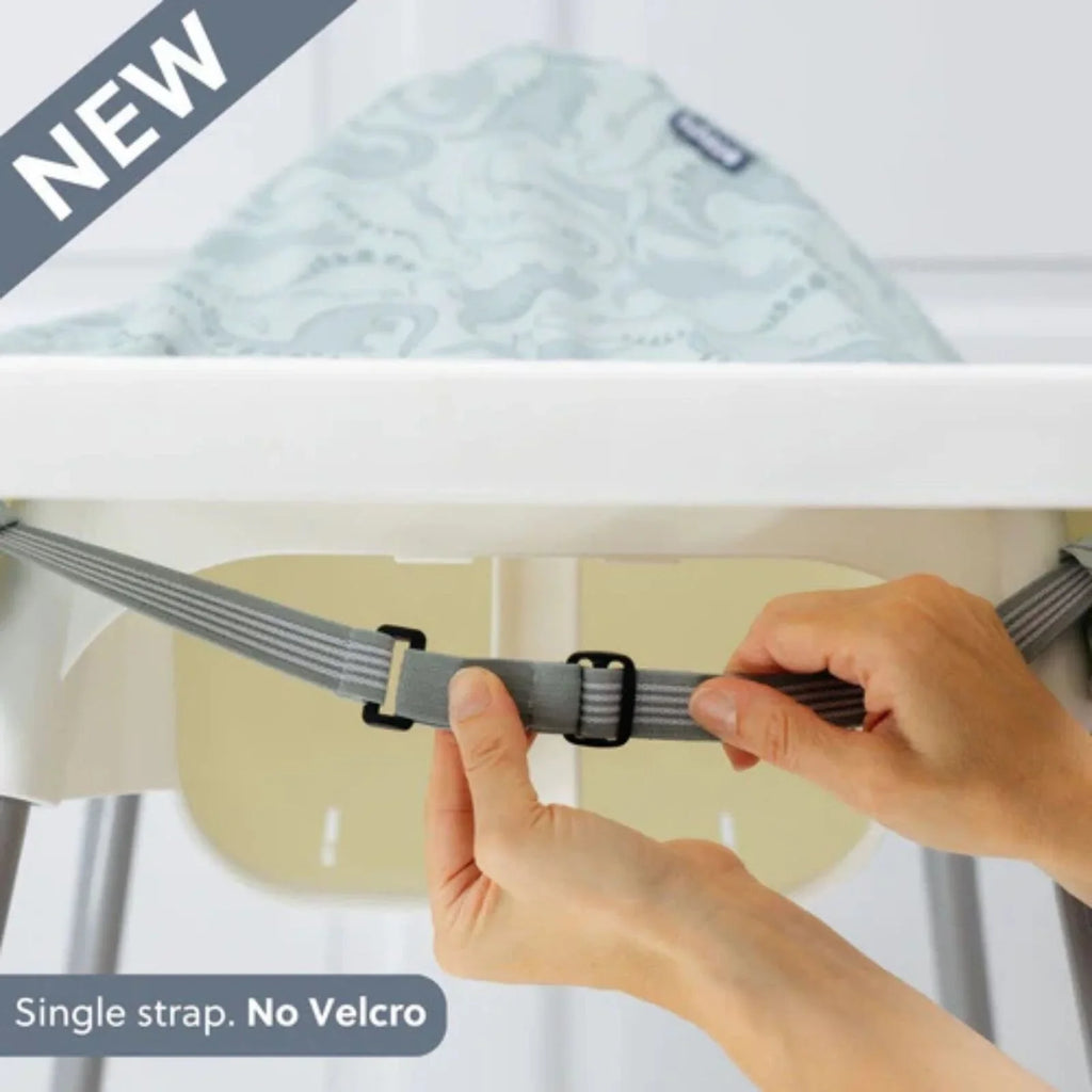 Long Sleeve Coverall Weaning Bib in Serengeti Spaghetti