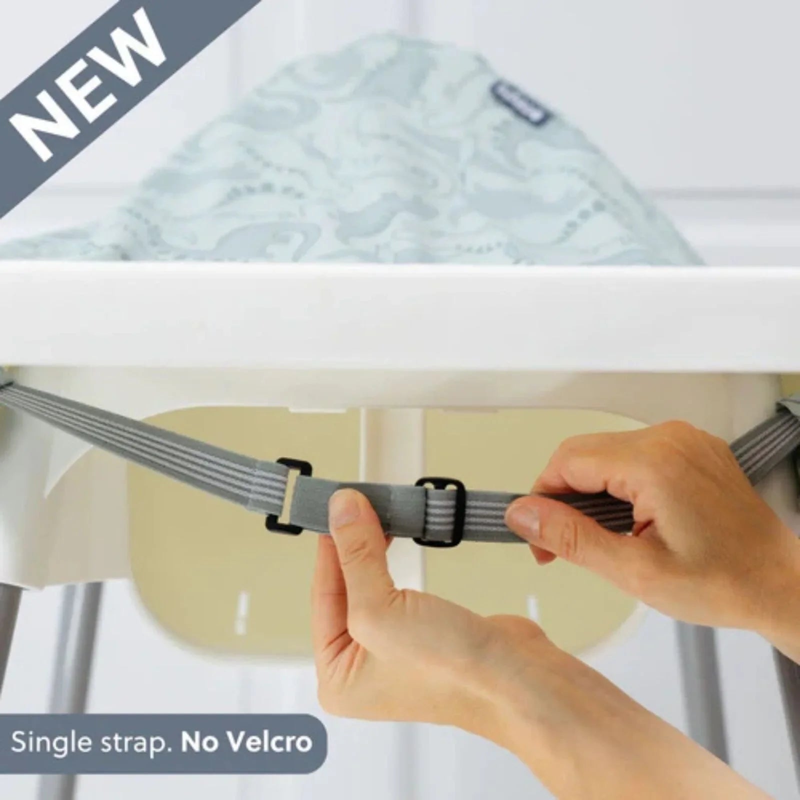 Long Sleeve Coverall Weaning Bib in Serengeti Spaghetti