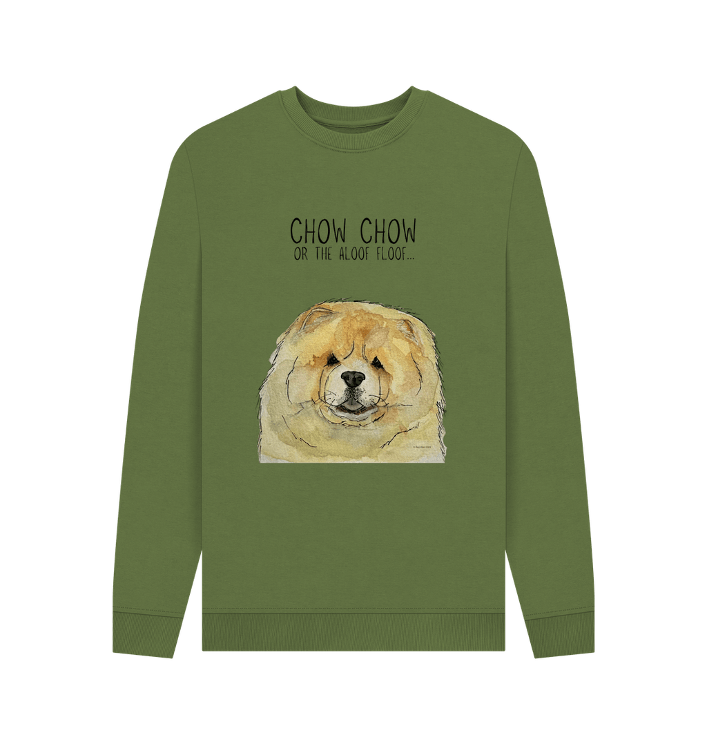 Fawn Chow Chow Aloof Floof Men's Crewneck Sweatshirt