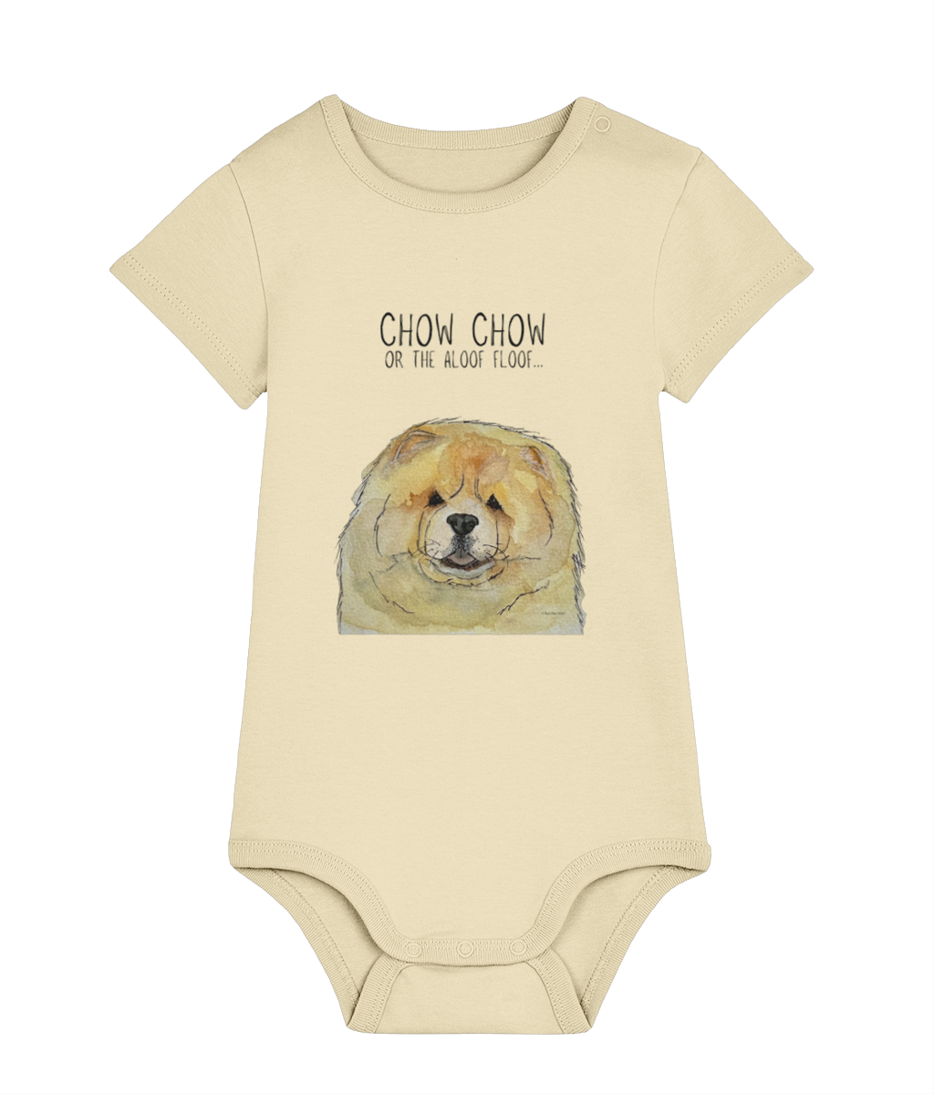 Fawn Chow Chow Baby Bodysuit