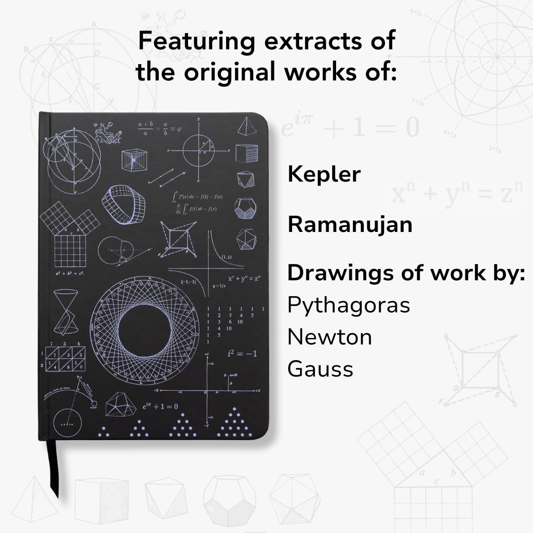 Mathematics A5 Hardcover Notebook