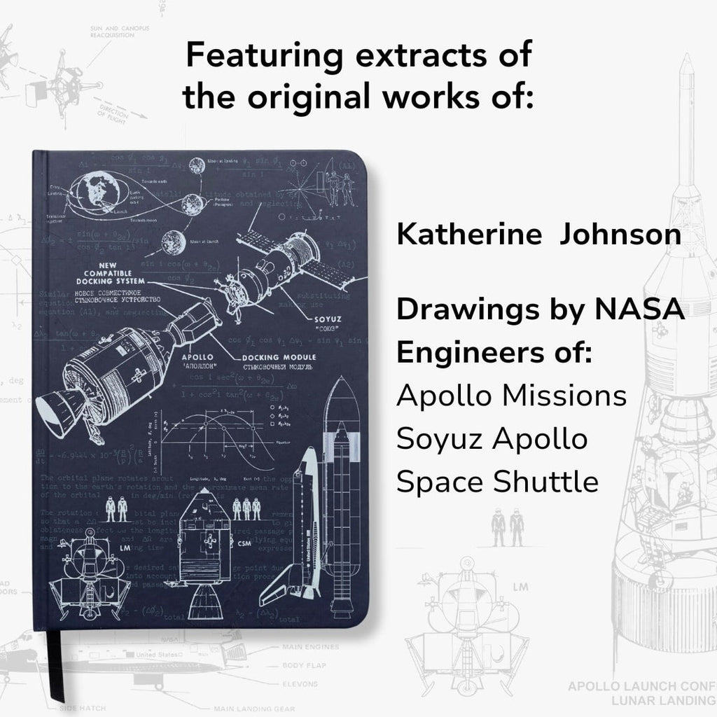 Space Exploration A5 Hardcover Notebook