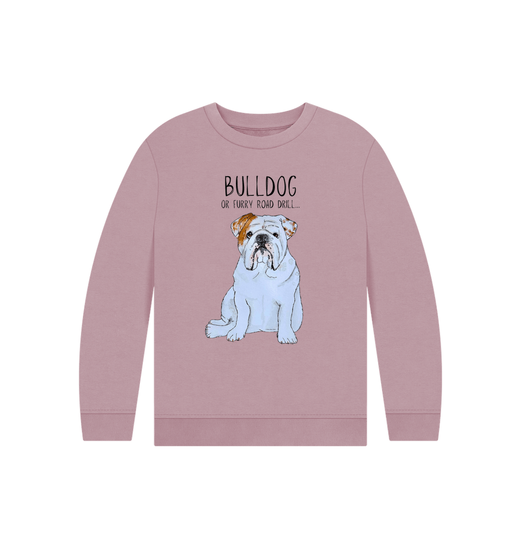 Bulldog Power Kids Sweatshirt for Playtime