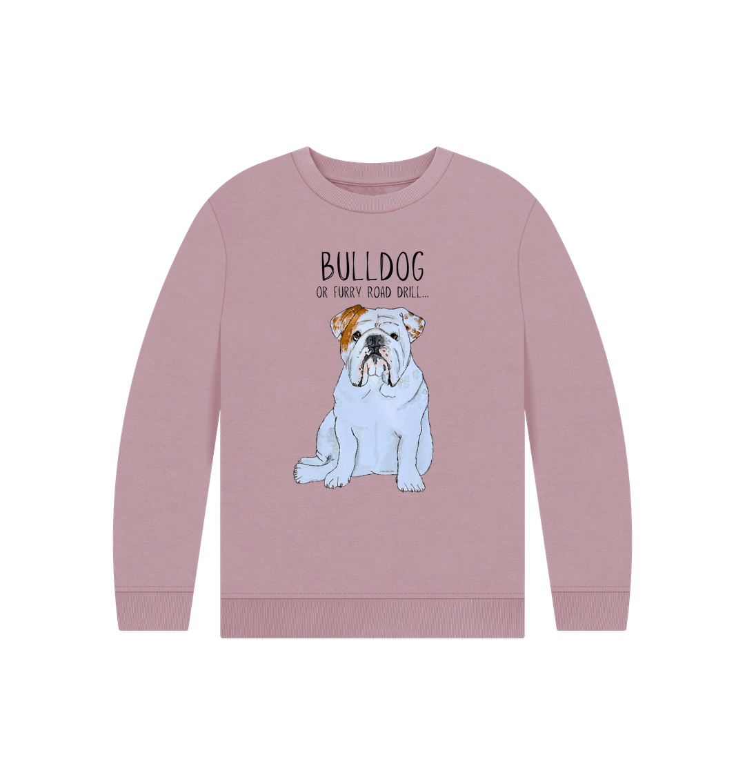 Bulldog Power Kids Sweatshirt for Playtime