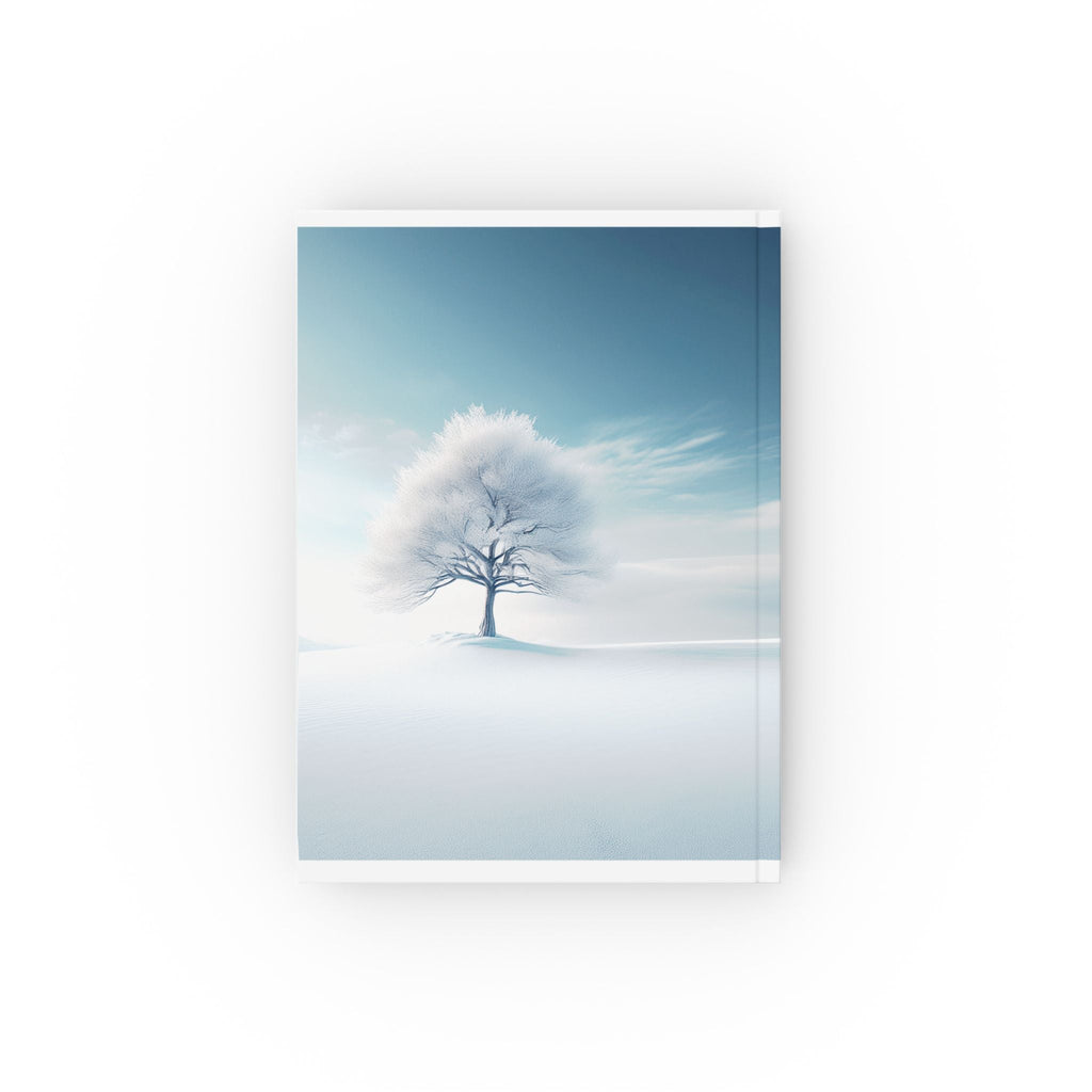 Winter Calm A5 Hardcover Journal with Snow Landscape