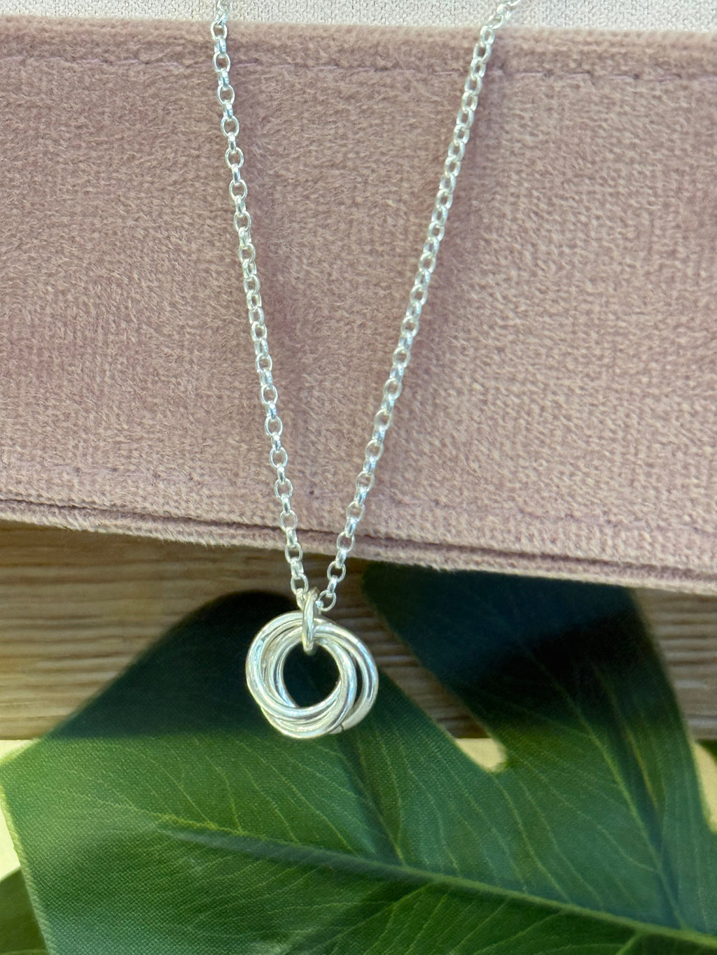 Russian Twist Sterling Silver Necklace