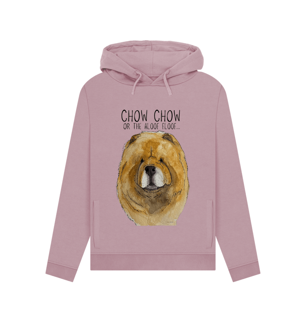 Red Chow Chow Women's Hoodie Stay Warm and Fluffy