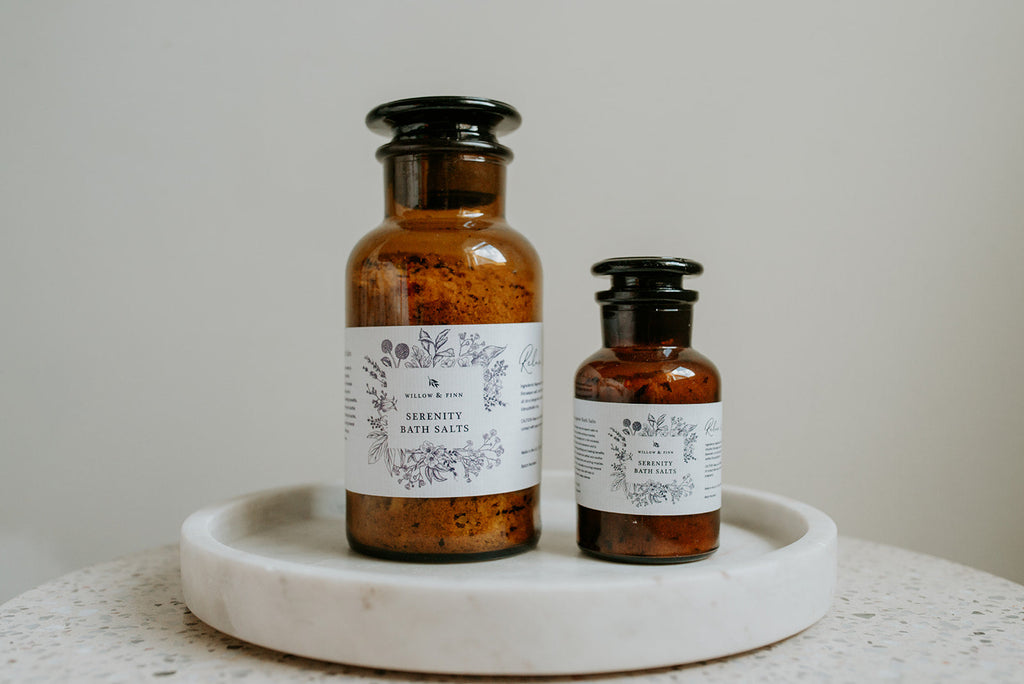 Serenity Mineral Bath Salts Lavender Bergamot