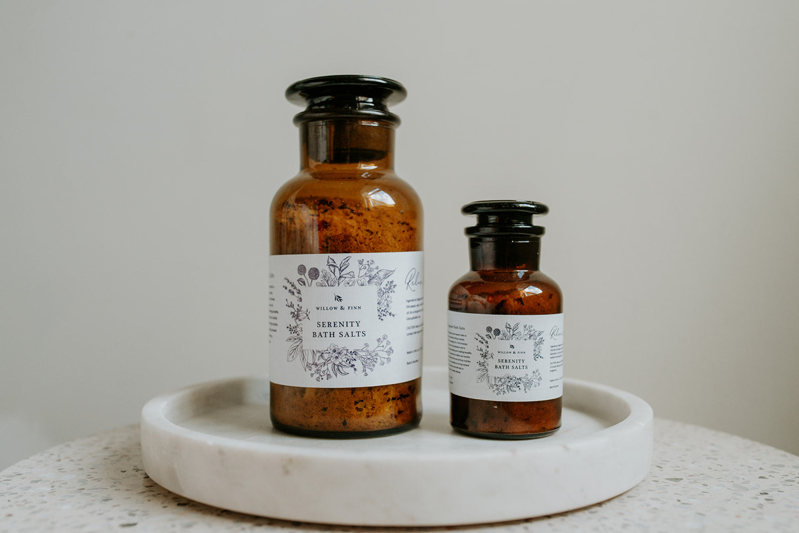 Serenity Mineral Bath Salts Lavender Bergamot