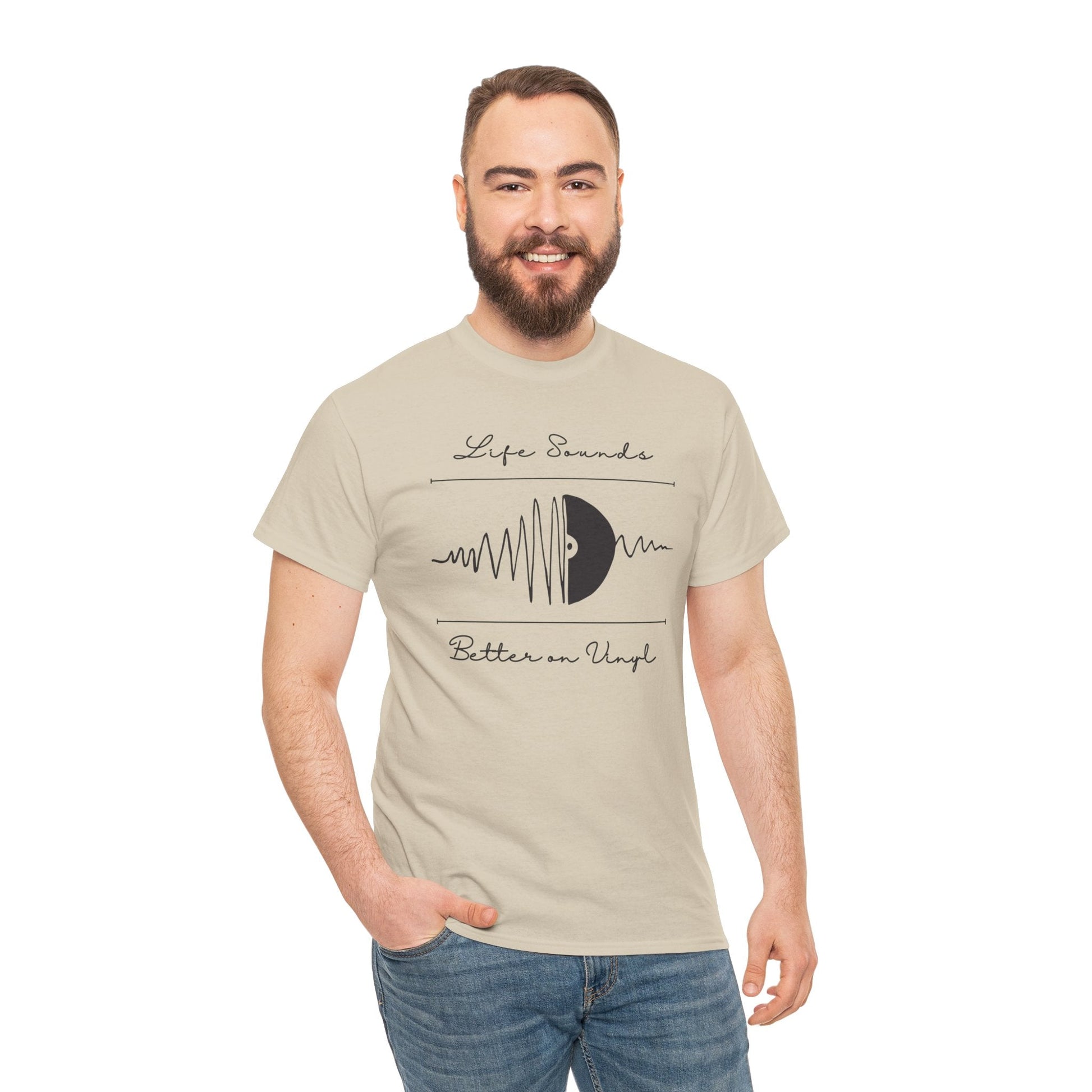 Life Sounds Better on Vinyl Men's T-Shirt