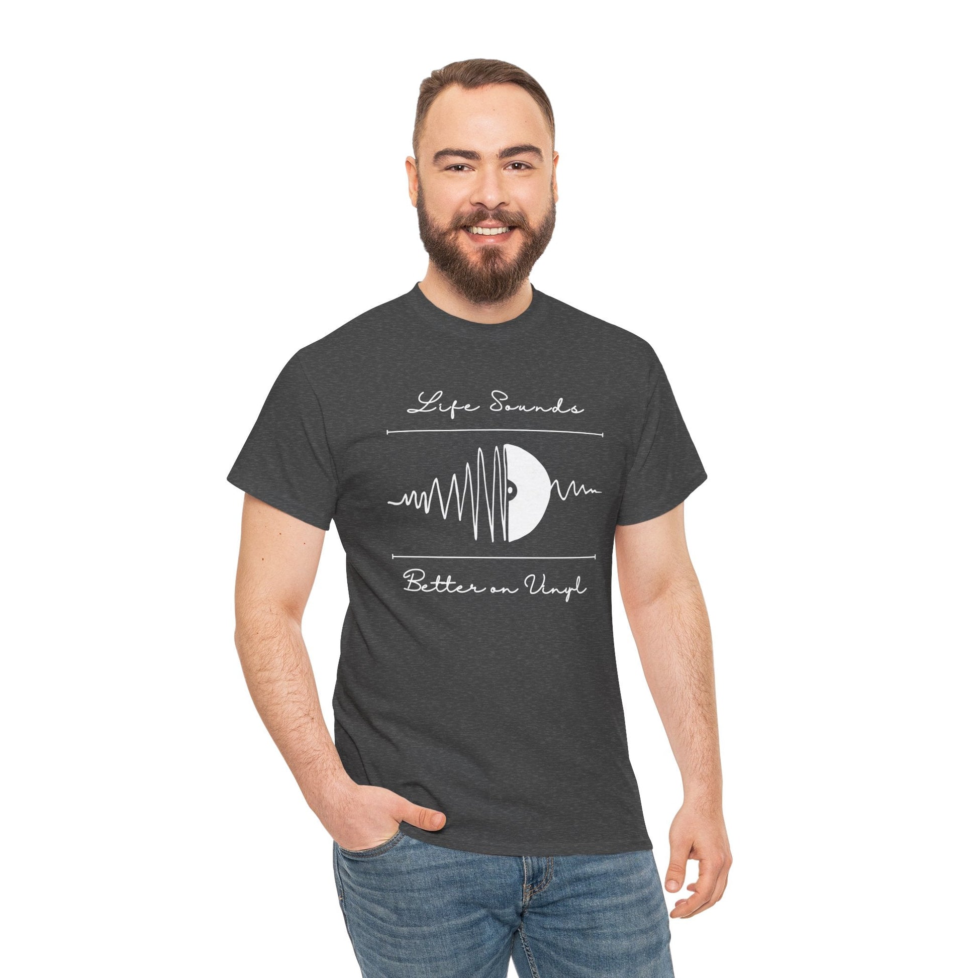 Life Sounds Better on Vinyl Men's T-Shirt