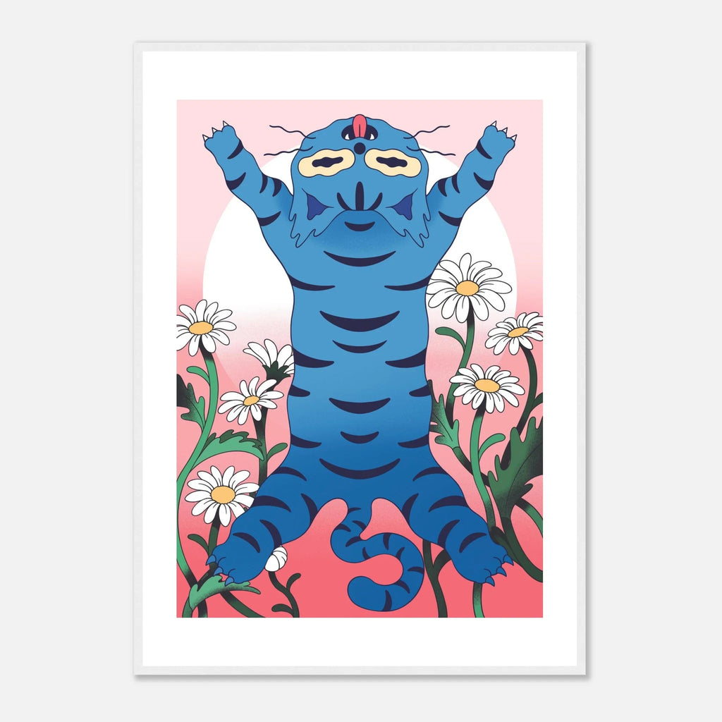 Cat's Whole Life Framed Print