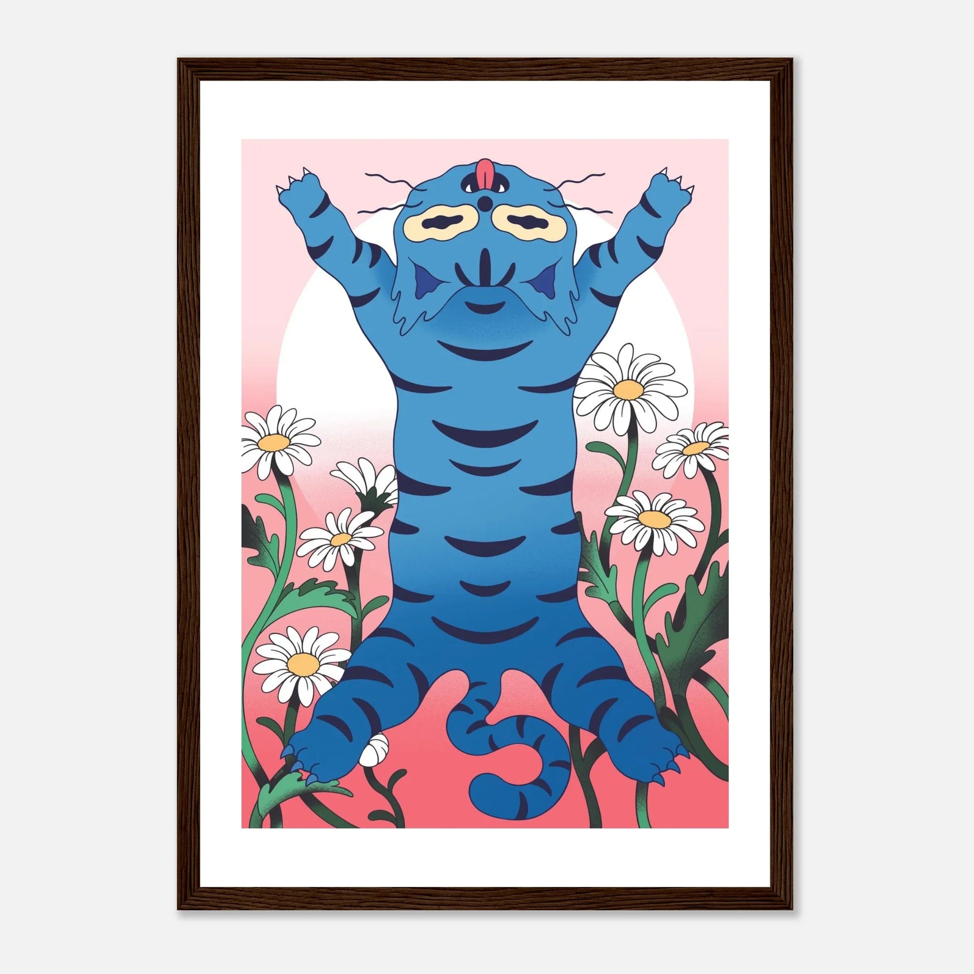 Cat's Whole Life Framed Print