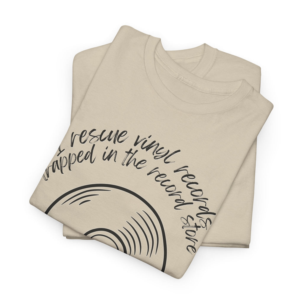 I'm Not a Hoarder I'm a Hero Men's Vinyl T-Shirt