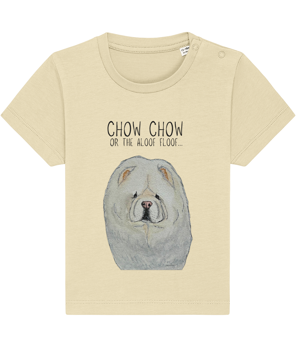 Cream Chow Chow Baby T-Shirt