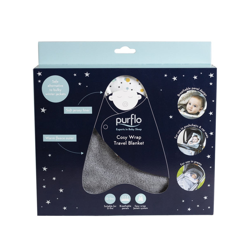 PurFlo Cosy Wrap Travel Blanket