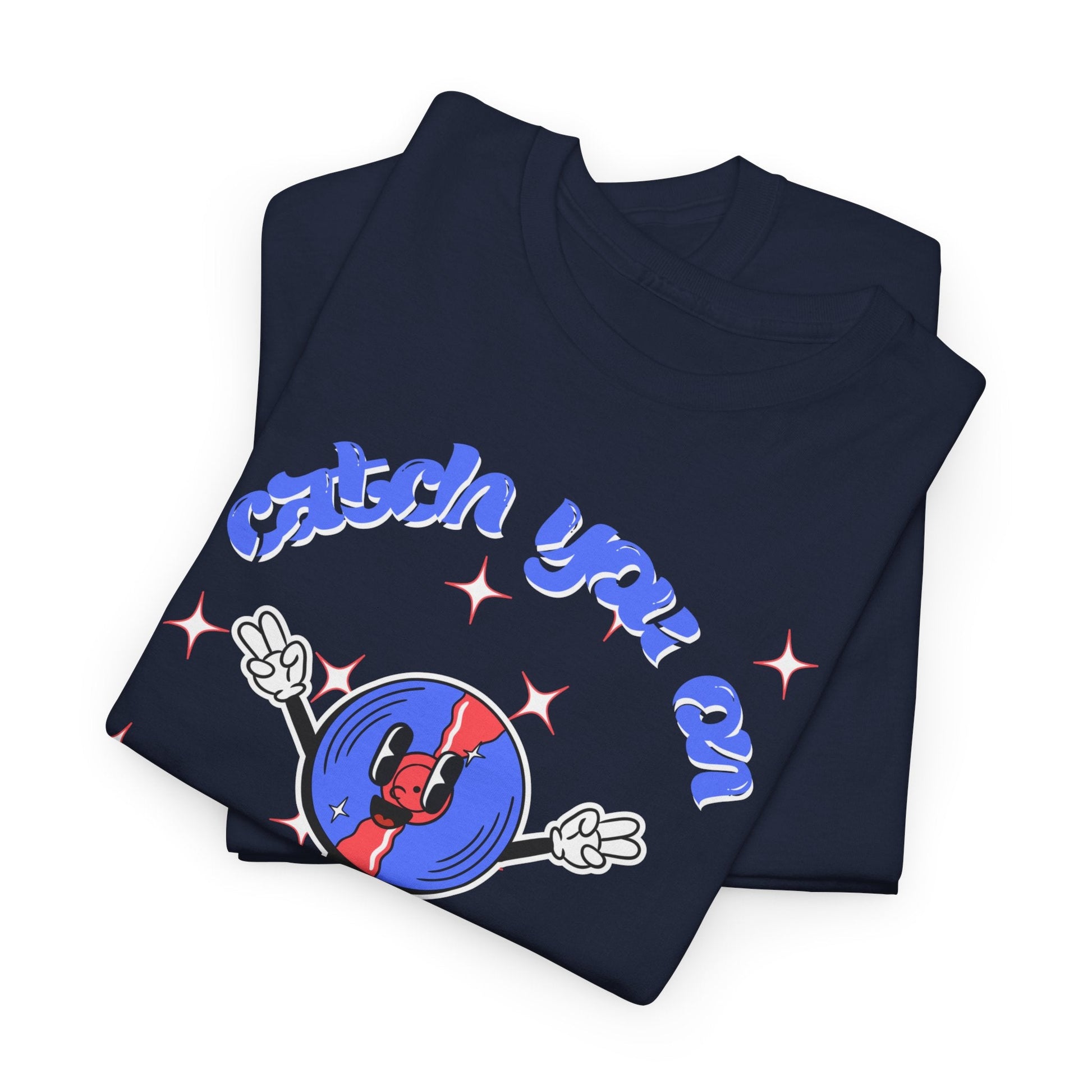 Catch You On The Flip Side Men's Vinyl T-Shirt