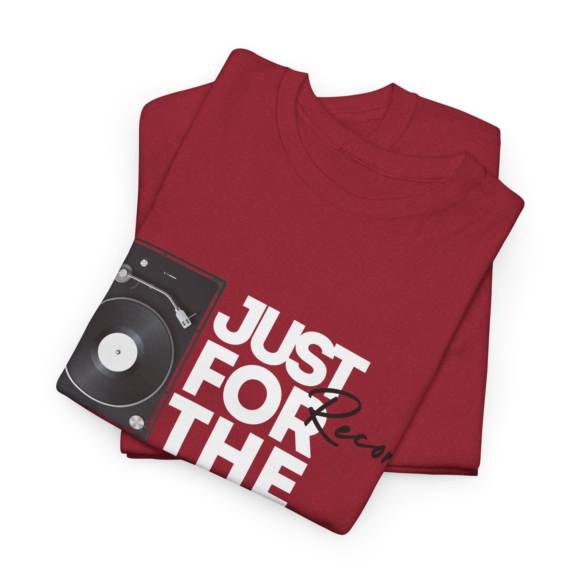 Just for the Record Men's Vinyl T-Shirt