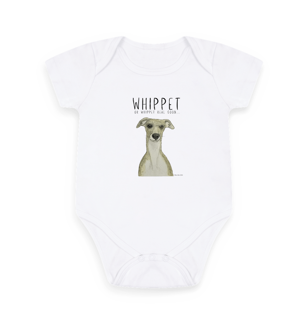 Whippet Approved Baby Bodysuit Organic Cotton