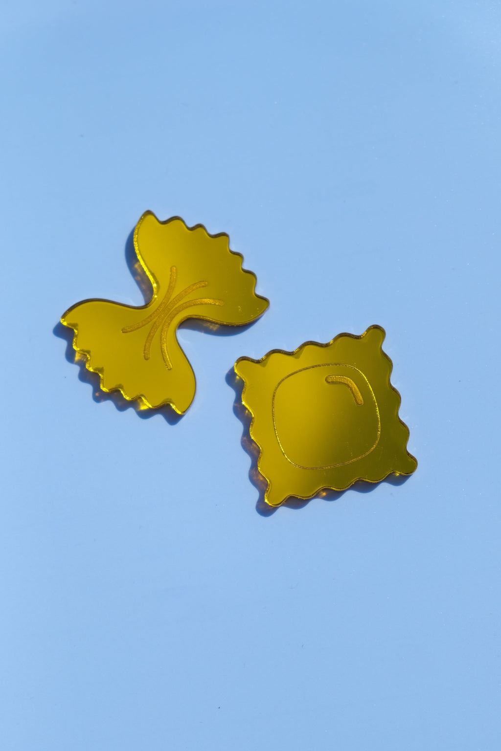 Pasta Shell Hair Clips Set of 2