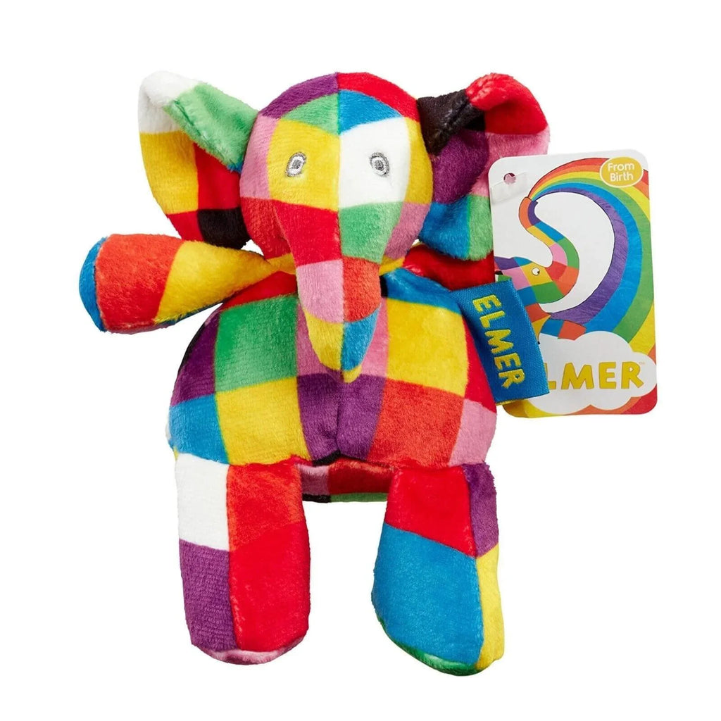 Elmer the Patchwork Elephant Soft Toy 20cm