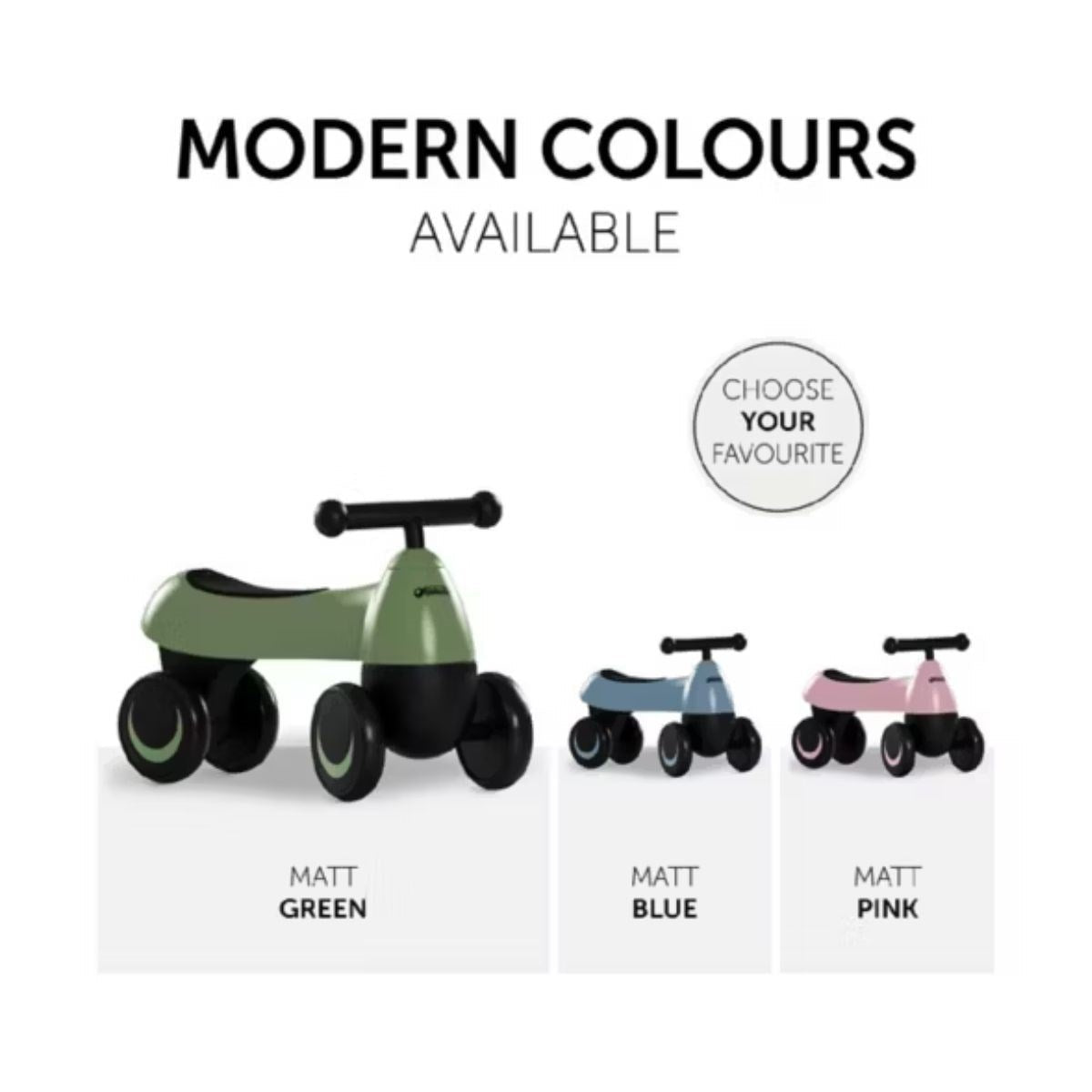 Hauck 1st Ride Four Ergonomic Ride-On Toy