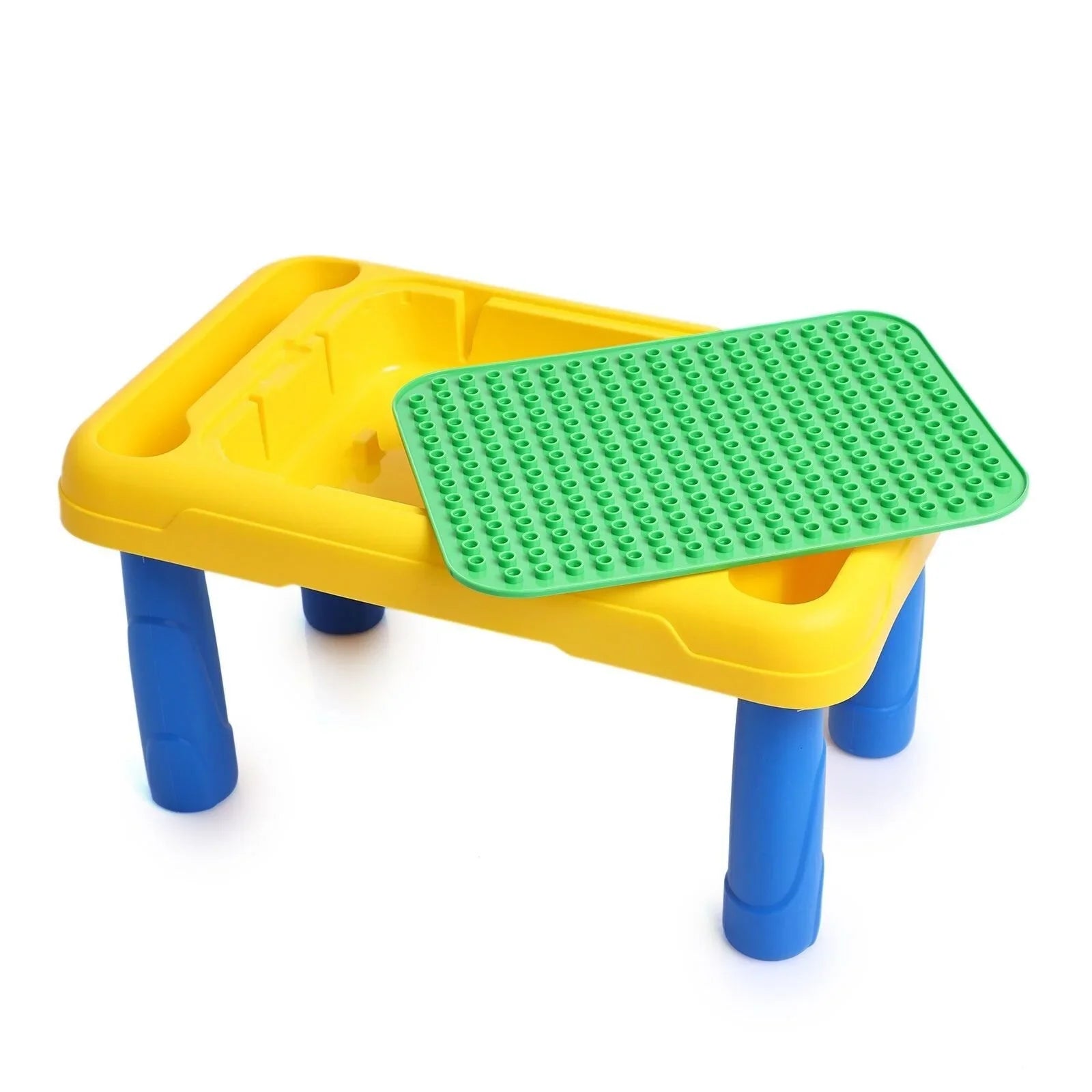 Baby Activity Table with 64 Building Blocks