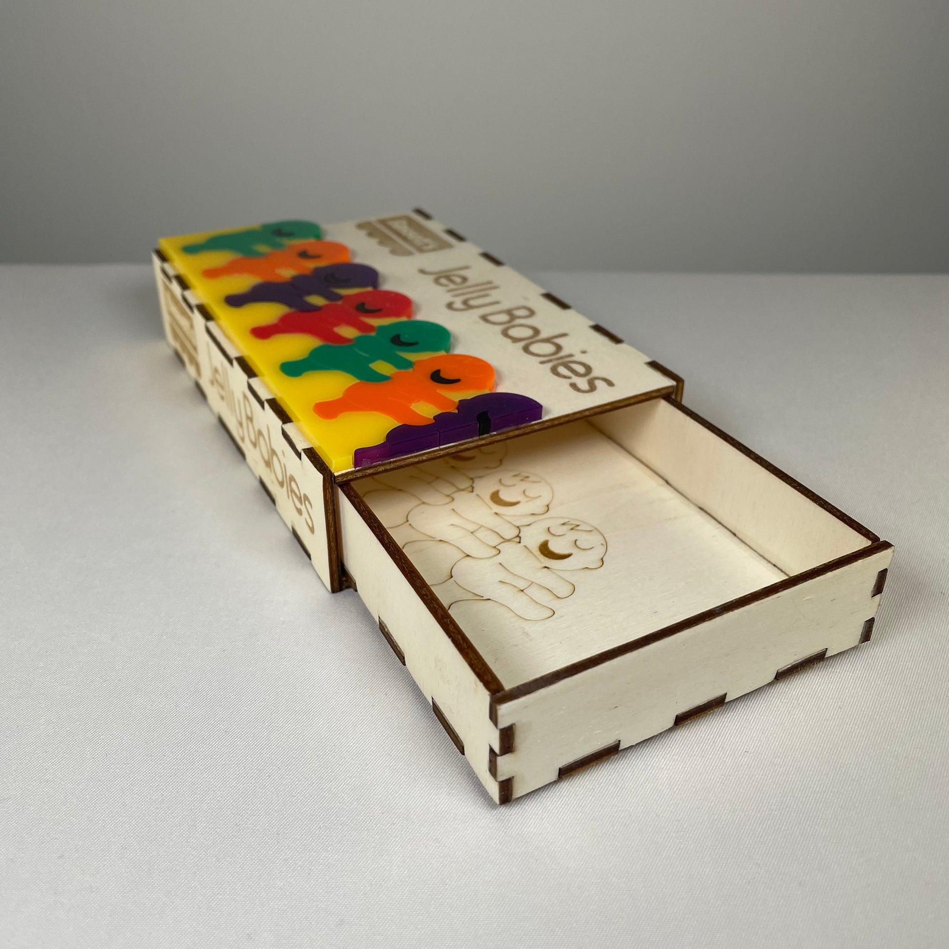 Retro Jelly Babies Storage Box Pre-Built Model