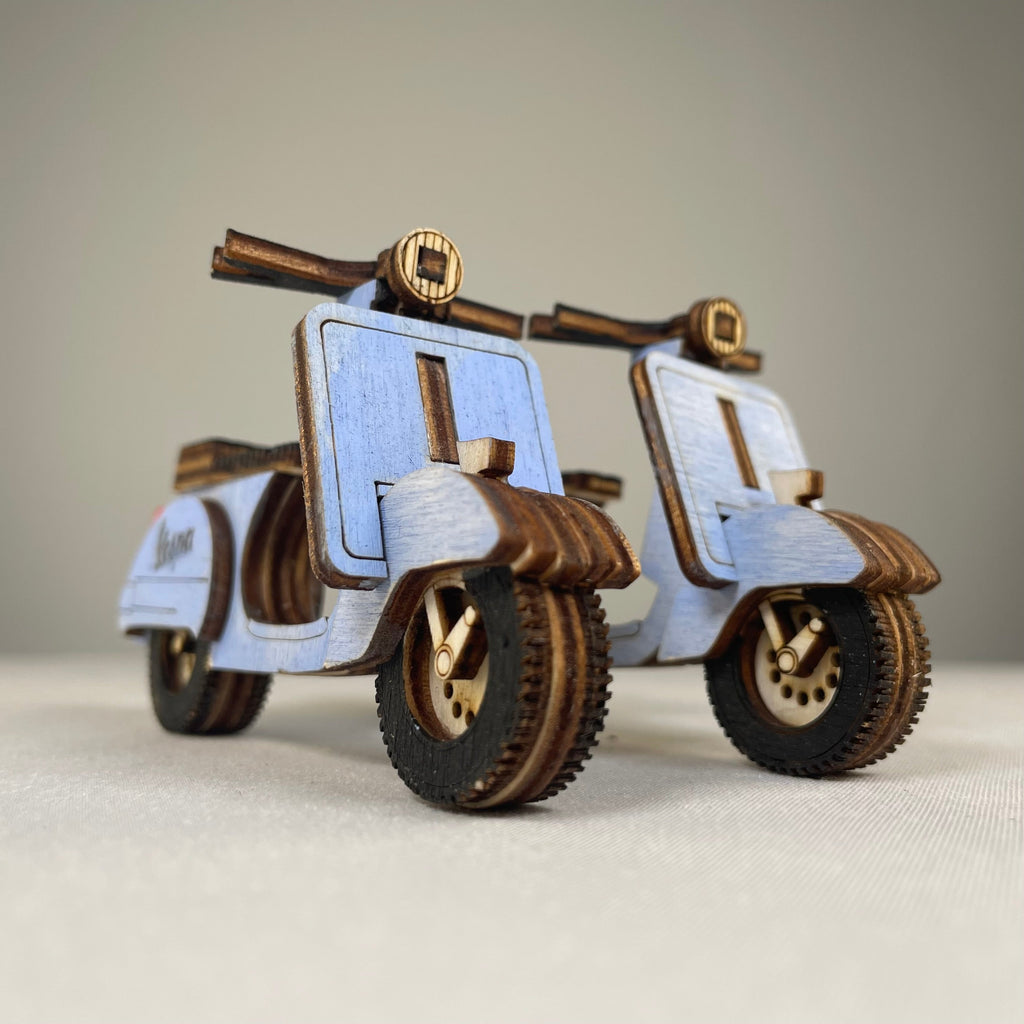 Vespa Ornmanent - Handmade Ornament by Curious Rabbit ®