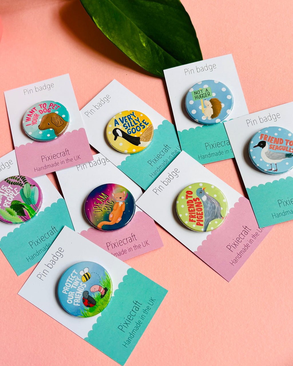 Protect Our Tiny Friends Badge or Magnet