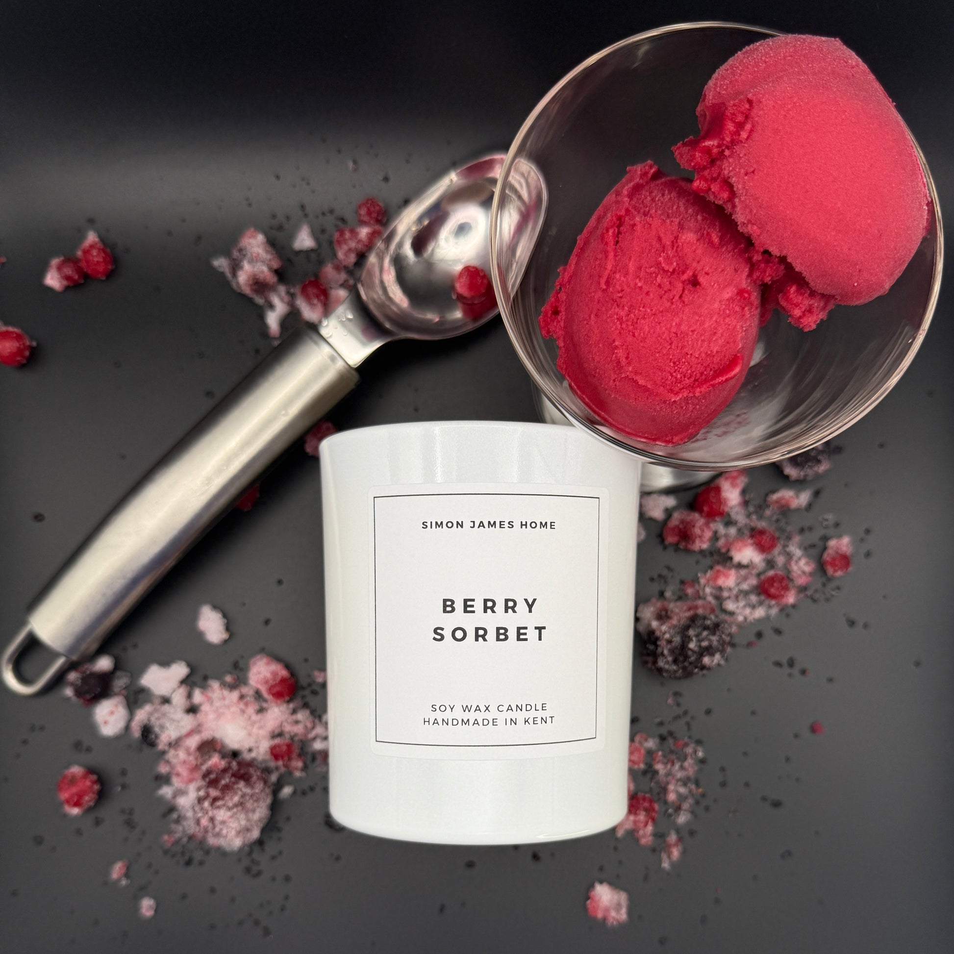 Berry Sorbet Handmade Soy Wax Candle