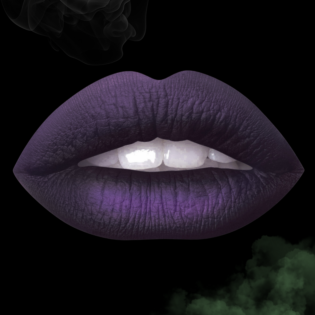 Spellbound Metallic Liquid Lipstick in Deep Purple