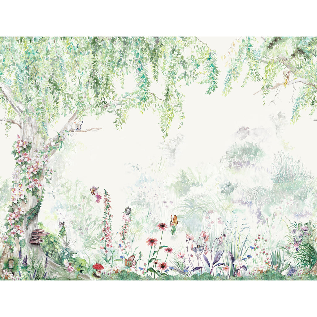 Fairy Forest Mural Wallpaper for Children