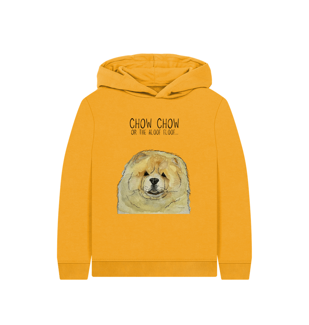 Fawn Chow Chow Kids Hoodie for Little Dog Lovers
